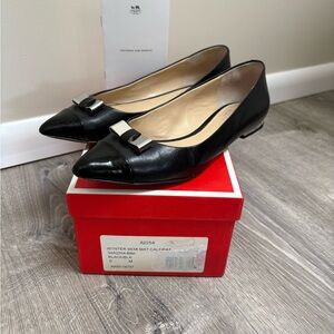 Ladies Coach A2254 Wynter Semi Mat Calf Leather Shoes